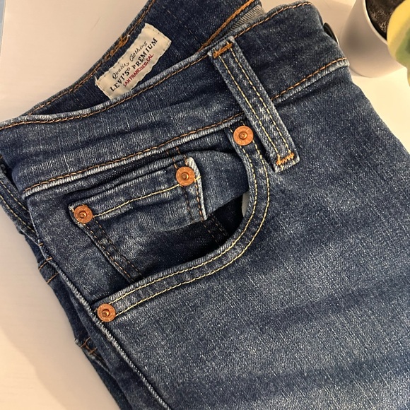 Levi's Blue Slim Jeans - Picture 3 of 4